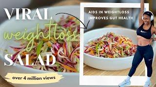 Cabbage Slaw | Viral Weight Loss Salad | Boost Digestion & Improve Health with This Easy Recipe