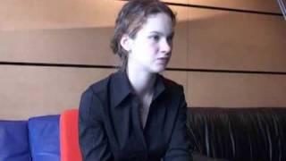 Hilary Hahn - Interview in French Part 2