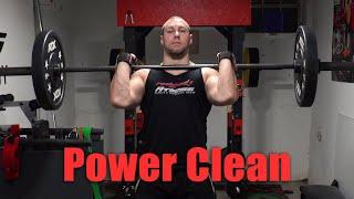 Umsetzen Power Clean Tutorial Technik