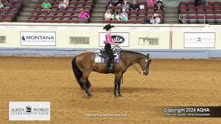 2024 AQHYA world champion 13-&-Under horsemanship