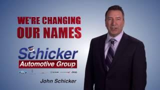 Schicker Automotive Group Name Change TV