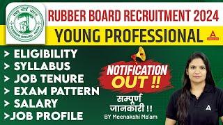 Rubber Board Recruitment 2024 | Rubber Board of India Syllabus, Salary, Exam Pattern, Eligibility