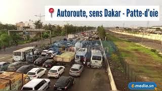 Inondations à Dakar : Le spectacle incroyable sur l’autoroute, la gare du TER prise d’assaut !