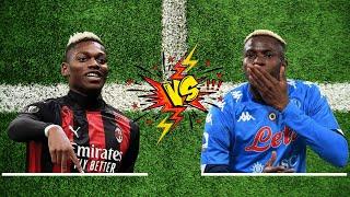 Rafael Leao vs Victor Osimhen