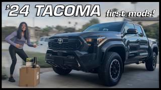 Easy First Modifications on my New 2024 Tacoma!