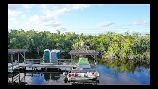 EVERGLADES CHICKEE Camping & Fishing (Snook,Trout,Redfish)