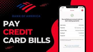 How to Pay your Credit Card Bills on Bank of America | 2023