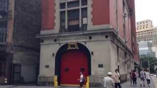 New York, New York - Ghostbusters Firehouse - Hook and Ladder 8 HD (2014)