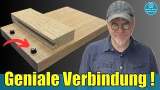 Unsichtbare Möbelverbindung⏐Keilverbinder schnell erklärt⏐kleine holzwerkstatt