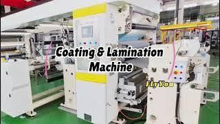 Pur Hot Melt Adhesive Laminating Machine for PE/Non Woven Coating Laminator