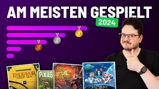 Top 20 Brettspiele 2024 - Meine meistgespielten Brettspiele