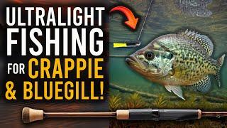 ULTRALIGHT CRAPPIE FISHING! (St. Croix Panfish Series)