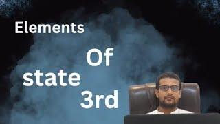 State elements 3rd government ||by political science