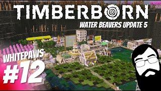 Large farmhouses, pumpkins and more! Timberborn Waterbeavers Update 5 Episode 12