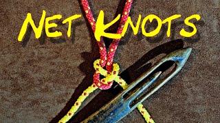 Net Making Knots Close Up - The Two Net Making Knots That I Use and Why