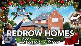 CHRISTMASHome Tour  INSIDE a SPACIOUS & LOVELY 4Bed New House -The Ledsham REDROW Property Tour