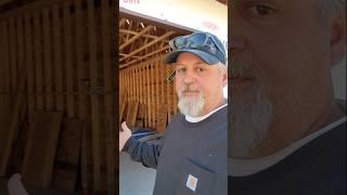 (Wrapping Garage Door Opening) #construction #diy #siding #framing     #garagedoors #wyoming #shorts