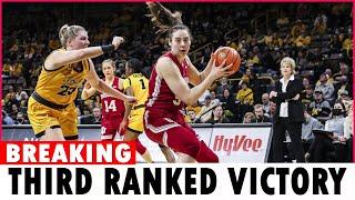 Indiana women’s basketball notches third ranked victory of the season, defeats No. 23 Iowa