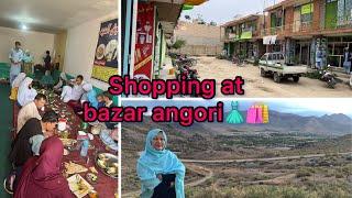 Shopping for my son’s wedding at bazari Angori Jaghori️