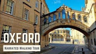 OXFORD | 4K Narrated Walking Tour | Let's Walk 2021