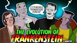 The Evolution Of Frankenstein's Monster (ANIMATED - Universal Franchise)