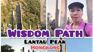 Wisdom Path in Hongkong#wisdompath #LantauPeak #indaymaria