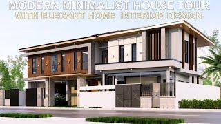 MODERN MINIMALIST HOUSE TOUR WITH ELEGANT HOME INTERIOR DESIGN