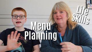 Large Family Meal Planning - Life Skill Lessons