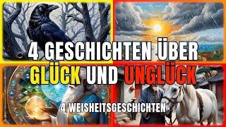 4 kurze Geschichten über GLÜCK UND UNGLÜCK | Weisheitsgeschichten zum Nachdenken