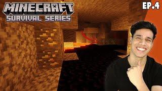 Exploring Dangerous Ravine | Minecraft Survival Series Episode 4