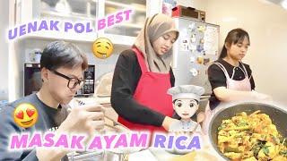 RANDOM VLOG HARI MINGGU DAN BIKIN AYAM RICA - RICA BESTIE