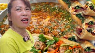 Mở xe bánh mì mua đất xây nhà vàng đeo đỏ tay nhờ lên thăm em trai làm công nhân