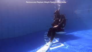 PADI 20SKILLS DIVEMASTER and IDC   Remove and replace weight system underwater