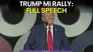 Trump Rally in Michigan: FULL SPEECH