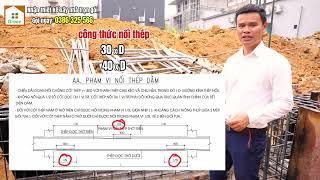 Nối thép dầm chuẩn