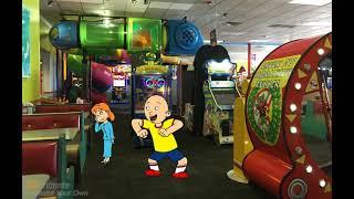 Caillou Forces Rosie to go to Chuck e Cheese's For her birthday/Grounded