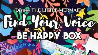 Disney The Little Mermaid BE HAPPY BOX| Happy Planner| Unboxing + Flip Through