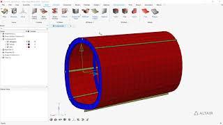 Beam Modeling Workflow with Altair HyperWorks™