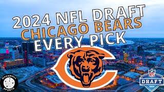 Chicago Bears Draft Picks - 2024 NFL Draft (Caleb Williams, Rome Odunze & more...)