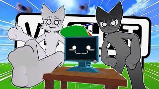 Mr. Fun Computer Reveals The Truth To Grey & Wenda! - VRChat Funny Moments (Incredibox Sprunki)