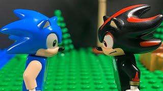 Sonic Vs Shadow - LEGO Stop Motion