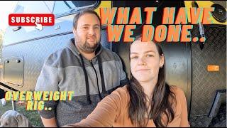 OVERWEIGHT D-MAX / What have we done?!?! #travelcouple #caravanningaustralia