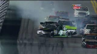 2010 NASCAR Truck Race Daytona The Big One on #2 (Replays)