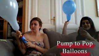 Pump to Pop Balloons Air Pump | Amazonian Models