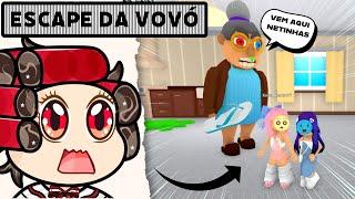 ESCAPE DA VOVÓ MALUCA NO ROBLOX - Obby em Equipe