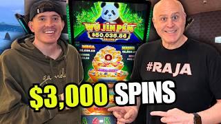 $3,000/SPIN SLOT MADNESS!!!  WINNING ON EVERY SINGLE BUY-A-BONUS W/ EJ! @VegasMatt