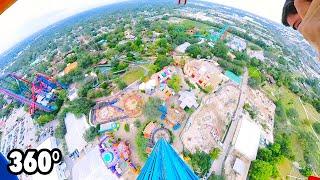 Falcon’s Fury (Busch Gardens Tampa Bay) - VR ONRIDE - 360° tilting free fall drop tower POV