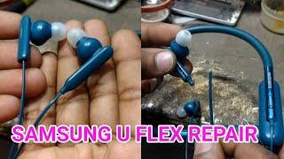 Samsung u flex bluetooth wireless headphones repair | Samsung u flex repair | bluetooth disassembly