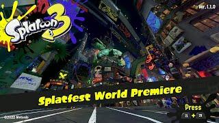 Splatoon 3: Splatfest World Premiere - 105 Minute Gameplay [Switch]