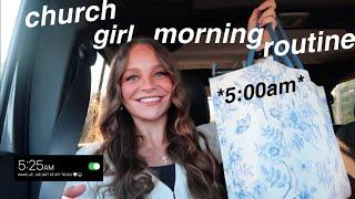 5:00am *realistic* church girl morning routine